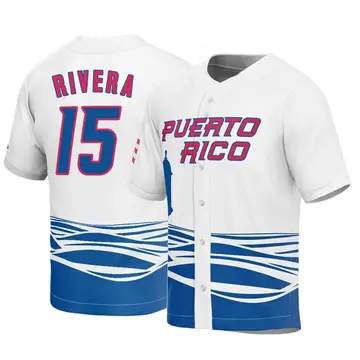 2023 World Baseball Classic - Game-Used Jersey - Puerto Rico - Emmanuel  Rivera #26 - Size 46