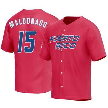 Martín Maldonado Astros 2023 Season White AOP Baseball Jersey